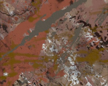 Grunge çağdaş sanat. El sanat yapılmış. renkli doku. Modern sanat. Yağlı boya darbeleri. Darbeleri. Sanatsal arka plan. Soyut resim tuval üzerine.