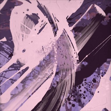 Grunge çağdaş sanat. El sanat yapılmış. renkli doku. Modern sanat. Yağlı boya darbeleri. Darbeleri. Sanatsal arka plan. Soyut resim tuval üzerine.