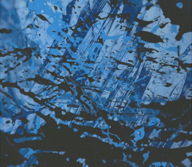 Grunge çağdaş sanat. El sanat yapılmış. renkli doku. Modern sanat. Yağlı boya darbeleri. Darbeleri. Sanatsal arka plan. Soyut resim tuval üzerine.