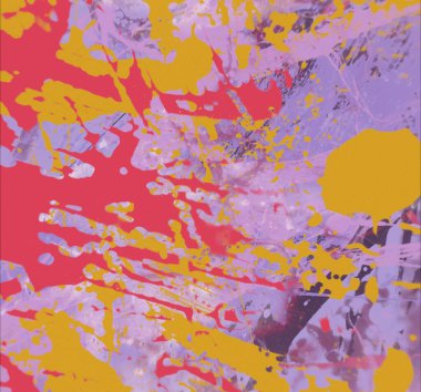 Grunge çağdaş sanat. El sanat yapılmış. renkli doku. Modern sanat. Yağlı boya darbeleri. Darbeleri. Sanatsal arka plan. Soyut resim tuval üzerine.