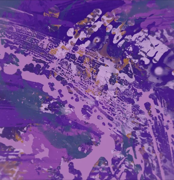 Grunge Çağdaş Sanat Sanat Yapılmış Renkli Doku Modern Sanat Yağlı — Stok fotoğraf