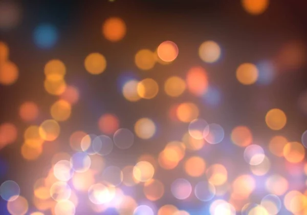 Antecedentes Con Bokeh Luces Brillantes Fondo Mágico Vintage Con Fondo — Foto de Stock