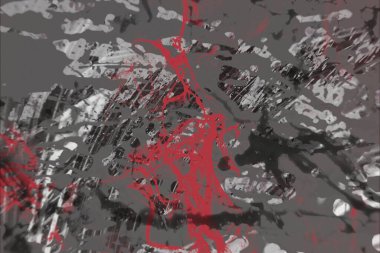 Grunge çağdaş sanat. El sanat yapılmış. renkli doku. Modern sanat. Yağlı boya darbeleri. Darbeleri. Sanatsal arka plan. Soyut resim tuval üzerine.