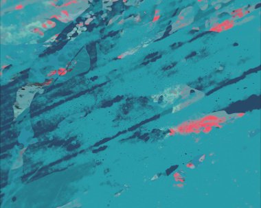 Grunge çağdaş sanat. El sanat yapılmış. renkli doku. Modern sanat. Yağlı boya darbeleri. Darbeleri. Sanatsal arka plan. Soyut resim tuval üzerine.