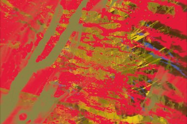 Grunge çağdaş sanat. El sanat yapılmış. renkli doku. Modern sanat. Yağlı boya darbeleri. Darbeleri. Sanatsal arka plan. Soyut resim tuval üzerine.