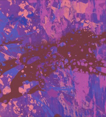 Grunge çağdaş sanat. El sanat yapılmış. renkli doku. Modern sanat. Yağlı boya darbeleri. Darbeleri. Sanatsal arka plan. Soyut resim tuval üzerine.