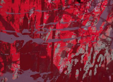 Grunge çağdaş sanat. El sanat yapılmış. renkli doku. Modern sanat. Yağlı boya darbeleri. Darbeleri. Sanatsal arka plan. Soyut resim tuval üzerine.