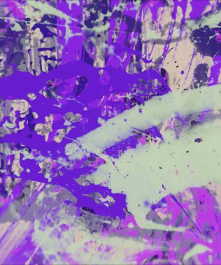 Grunge çağdaş sanat. El sanat yapılmış. renkli doku. Modern sanat. Yağlı boya darbeleri. Darbeleri. Sanatsal arka plan. Soyut resim tuval üzerine.