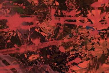 Grunge çağdaş sanat. El sanat yapılmış. renkli doku. Modern sanat. Yağlı boya darbeleri. Darbeleri. Sanatsal arka plan. Soyut resim tuval üzerine.