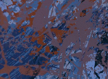 Grunge çağdaş sanat. El sanat yapılmış. renkli doku. Modern sanat. Yağlı boya darbeleri. Darbeleri. Sanatsal arka plan. Soyut resim tuval üzerine.