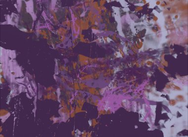 Grunge çağdaş sanat. El sanat yapılmış. renkli doku. Modern sanat. Yağlı boya darbeleri. Darbeleri. Sanatsal arka plan. Soyut resim tuval üzerine.