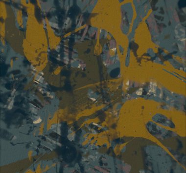 Grunge çağdaş sanat. El sanat yapılmış. renkli doku. Modern sanat. Yağlı boya darbeleri. Darbeleri. Sanatsal arka plan. Soyut resim tuval üzerine.