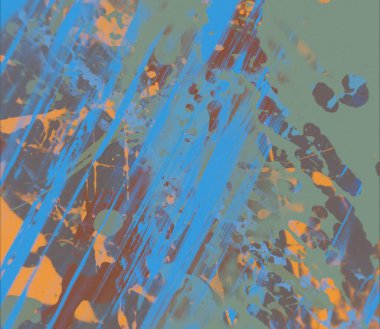 Grunge çağdaş sanat. El sanat yapılmış. renkli doku. Modern sanat. Yağlı boya darbeleri. Darbeleri. Sanatsal arka plan. Soyut resim tuval üzerine.