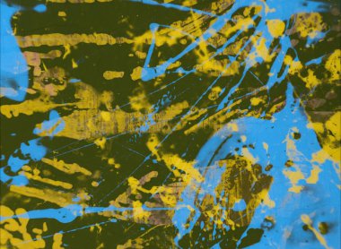 Grunge çağdaş sanat. El sanat yapılmış. renkli doku. Modern sanat. Yağlı boya darbeleri. Darbeleri. Sanatsal arka plan. Soyut resim tuval üzerine.
