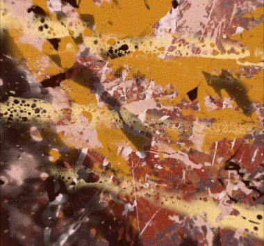 Grunge çağdaş sanat. El sanat yapılmış. renkli doku. Modern sanat. Yağlı boya darbeleri. Darbeleri. Sanatsal arka plan. Soyut resim tuval üzerine.