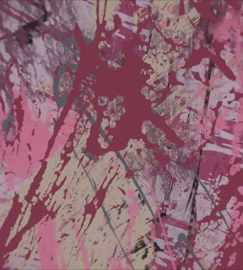 Grunge çağdaş sanat. El sanat yapılmış. renkli doku. Modern sanat. Yağlı boya darbeleri. Darbeleri. Sanatsal arka plan. Soyut resim tuval üzerine.