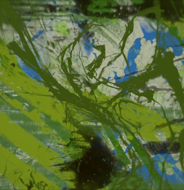 Grunge çağdaş sanat. El sanat yapılmış. renkli doku. Modern sanat. Yağlı boya darbeleri. Darbeleri. Sanatsal arka plan. Soyut resim tuval üzerine.