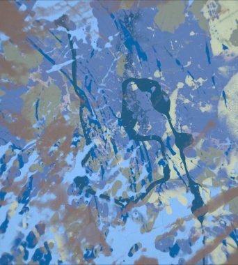 Grunge çağdaş sanat. El sanat yapılmış. renkli doku. Modern sanat. Yağlı boya darbeleri. Darbeleri. Sanatsal arka plan. Soyut resim tuval üzerine.