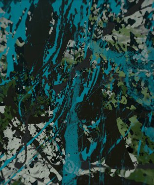 Grunge çağdaş sanat. El sanat yapılmış. renkli doku. Modern sanat. Yağlı boya darbeleri. Darbeleri. Sanatsal arka plan. Soyut resim tuval üzerine.