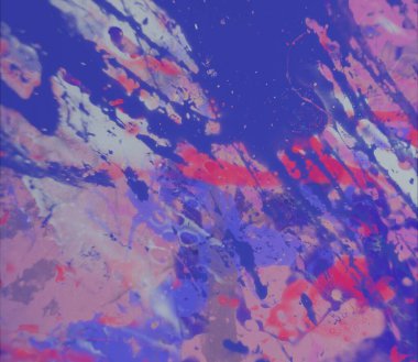 Grunge çağdaş sanat. El sanat yapılmış. renkli doku. Modern sanat. Yağlı boya darbeleri. Darbeleri. Sanatsal arka plan. Soyut resim tuval üzerine.