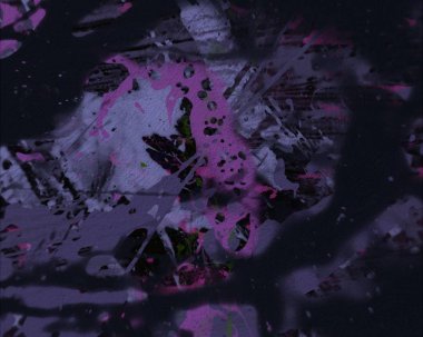 Grunge çağdaş sanat. El sanat yapılmış. renkli doku. Modern sanat. Yağlı boya darbeleri. Darbeleri. Sanatsal arka plan. Soyut resim tuval üzerine.