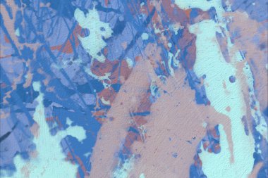 Grunge çağdaş sanat. El sanat yapılmış. renkli doku. Modern sanat. Yağlı boya darbeleri. Darbeleri. Sanatsal arka plan. Soyut resim tuval üzerine.