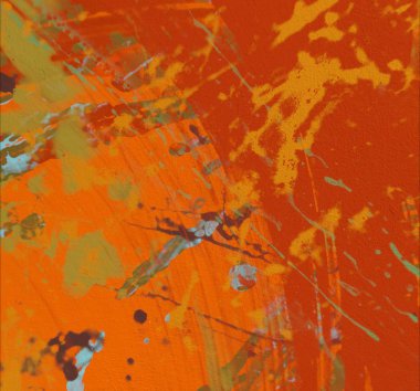 Grunge çağdaş sanat. El sanat yapılmış. renkli doku. Modern sanat. Yağlı boya darbeleri. Darbeleri. Sanatsal arka plan. Soyut resim tuval üzerine.
