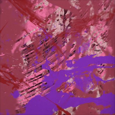 Grunge çağdaş sanat. El sanat yapılmış. renkli doku. Modern sanat. Yağlı boya darbeleri. Darbeleri. Sanatsal arka plan. Soyut resim tuval üzerine.