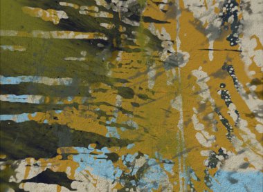 Grunge çağdaş sanat. El sanat yapılmış. renkli doku. Modern sanat. Yağlı boya darbeleri. Darbeleri. Sanatsal arka plan. Soyut resim tuval üzerine.