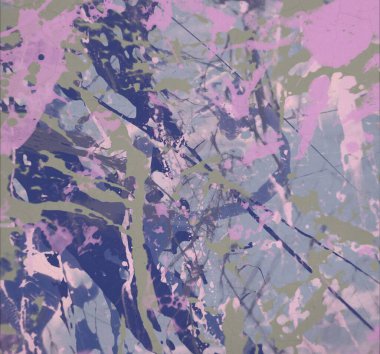 Grunge çağdaş sanat. El sanat yapılmış. renkli doku. Modern sanat. Yağlı boya darbeleri. Darbeleri. Sanatsal arka plan. Soyut resim tuval üzerine.
