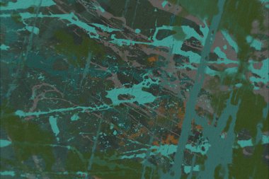 Grunge çağdaş sanat. El sanat yapılmış. renkli doku. Modern sanat. Yağlı boya darbeleri. Darbeleri. Sanatsal arka plan. Soyut resim tuval üzerine.