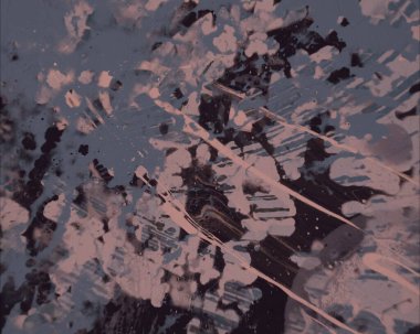 Grunge çağdaş sanat. El sanat yapılmış. renkli doku. Modern sanat. Yağlı boya darbeleri. Darbeleri. Sanatsal arka plan. Soyut resim tuval üzerine.