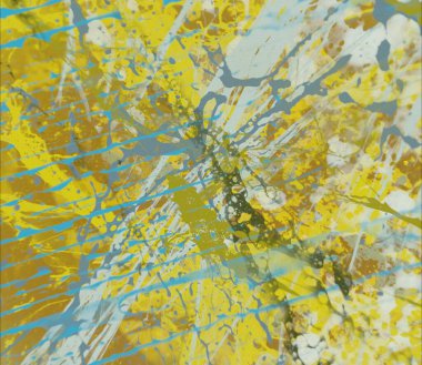 Grunge çağdaş sanat. El sanat yapılmış. renkli doku. Modern sanat. Yağlı boya darbeleri. Darbeleri. Sanatsal arka plan. Soyut resim tuval üzerine.