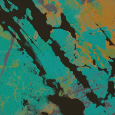 Grunge çağdaş sanat. El sanat yapılmış. renkli doku. Modern sanat. Yağlı boya darbeleri. Darbeleri. Sanatsal arka plan. Soyut resim tuval üzerine.