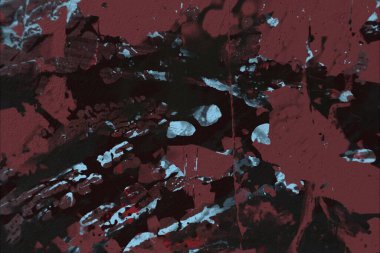 Grunge çağdaş sanat. El sanat yapılmış. renkli doku. Modern sanat. Yağlı boya darbeleri. Darbeleri. Sanatsal arka plan. Soyut resim tuval üzerine.