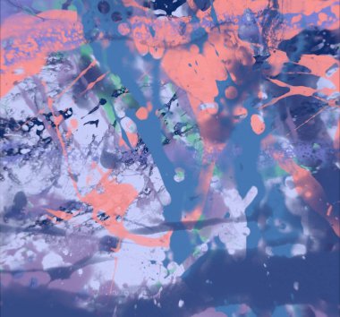 Grunge çağdaş sanat. El sanat yapılmış. renkli doku. Modern sanat. Yağlı boya darbeleri. Darbeleri. Sanatsal arka plan. Soyut resim tuval üzerine.