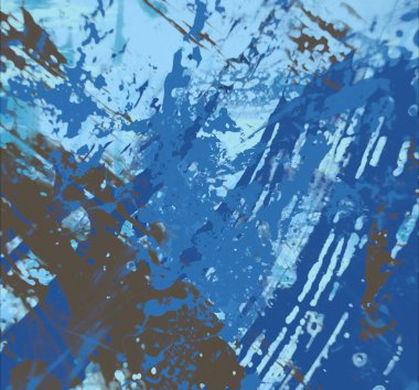 Grunge çağdaş sanat. El sanat yapılmış. renkli doku. Modern sanat. Yağlı boya darbeleri. Darbeleri. Sanatsal arka plan. Soyut resim tuval üzerine.