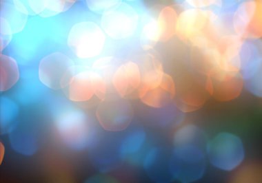 Bokeh ve parlak ışıklar arka plan. Doğal bokeh ve parlak ışıklar Vintage Magic arka plan ile renk Festival arka plan