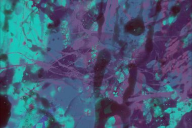 Grunge çağdaş sanat. El sanat yapılmış. renkli doku. Modern sanat. Yağlı boya darbeleri. Darbeleri. Sanatsal arka plan. Soyut resim tuval üzerine.