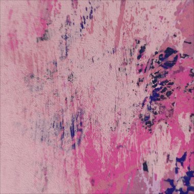 Grunge çağdaş sanat. El sanat yapılmış. renkli doku. Modern sanat. Yağlı boya darbeleri. Darbeleri. Sanatsal arka plan. Soyut resim tuval üzerine.