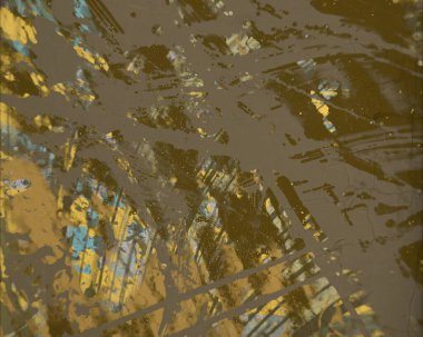 Grunge çağdaş sanat. El sanat yapılmış. renkli doku. Modern sanat. Yağlı boya darbeleri. Darbeleri. Sanatsal arka plan. Soyut resim tuval üzerine.