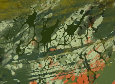Grunge çağdaş sanat. El sanat yapılmış. renkli doku. Modern sanat. Yağlı boya darbeleri. Darbeleri. Sanatsal arka plan. Soyut resim tuval üzerine.