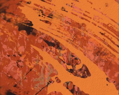 Grunge çağdaş sanat. El sanat yapılmış. renkli doku. Modern sanat. Yağlı boya darbeleri. Darbeleri. Sanatsal arka plan. Soyut resim tuval üzerine.