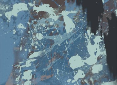 Grunge çağdaş sanat. El sanat yapılmış. renkli doku. Modern sanat. Yağlı boya darbeleri. Darbeleri. Sanatsal arka plan. Soyut resim tuval üzerine.