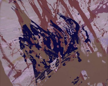 Grunge çağdaş sanat. El sanat yapılmış. renkli doku. Modern sanat. Yağlı boya darbeleri. Darbeleri. Sanatsal arka plan. Soyut resim tuval üzerine.