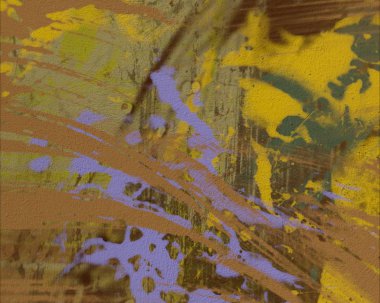 Grunge çağdaş sanat. El sanat yapılmış. renkli doku. Modern sanat. Yağlı boya darbeleri. Darbeleri. Sanatsal arka plan. Soyut resim tuval üzerine.