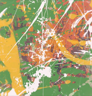 Grunge çağdaş sanat. El sanat yapılmış. renkli doku. Modern sanat. Yağlı boya darbeleri. Darbeleri. Sanatsal arka plan. Soyut resim tuval üzerine.