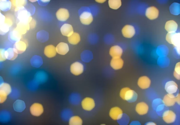 Antecedentes Con Bokeh Luces Brillantes Fondo Mágico Vintage Con Fondo — Foto de Stock