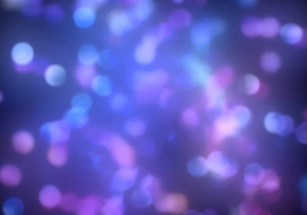 Contexte Avec Bokeh Lumières Vives Vintage Fond Magique Avec Couleur — Photo