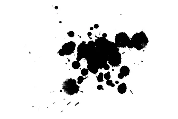 Абстрактна Акварель Ручної Акварелі Намальована Фарба Розсипає Плями Білому Тлі — стокове фото